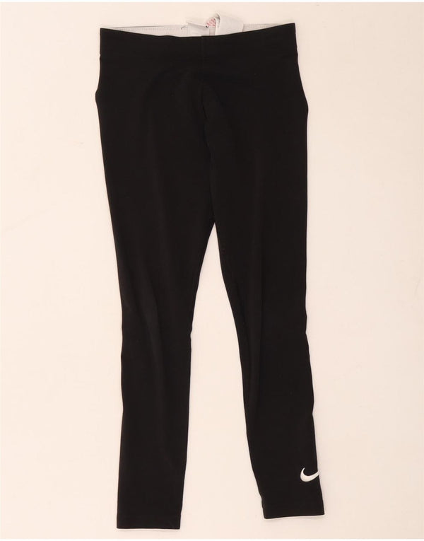 Nike Leggings Fille 10-11 ans Coton Noir Moyen
