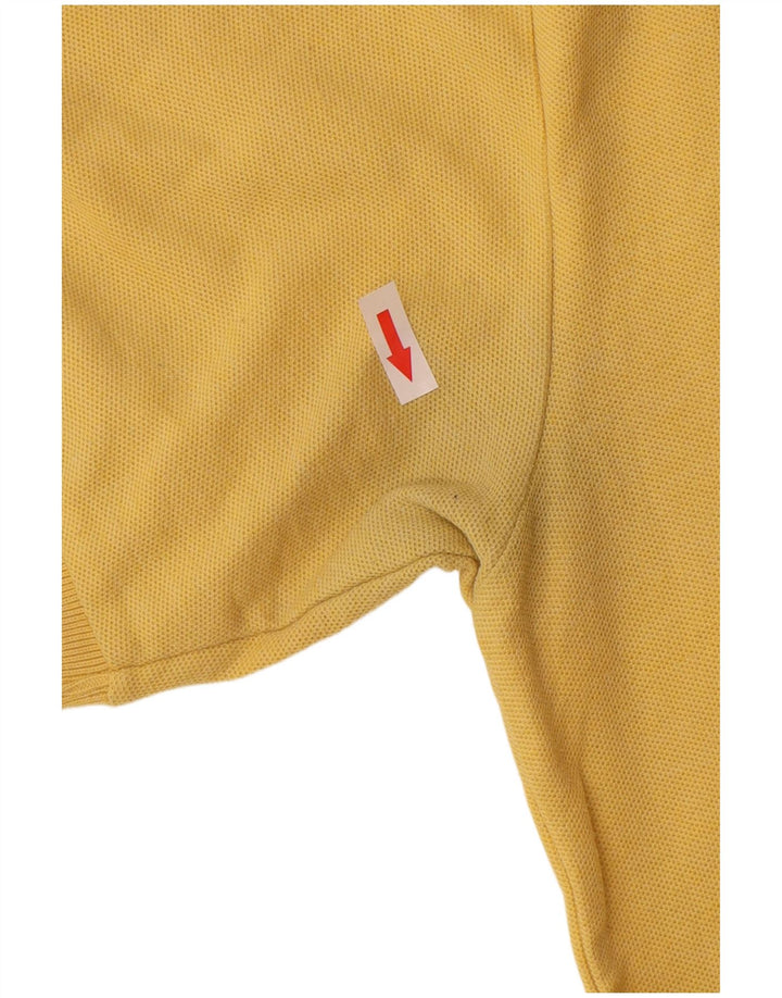 Fila Polo Homme IT 48 Coton Jaune Moyen
