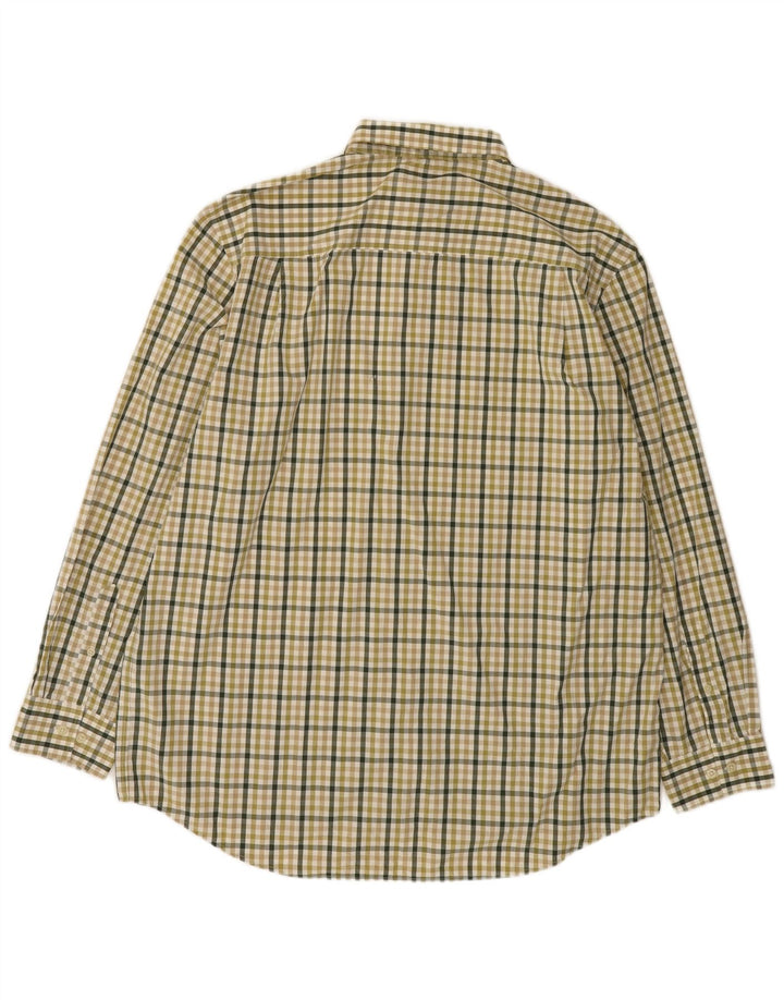 Timberland Chemise Homme XL Vert Vichy Coton