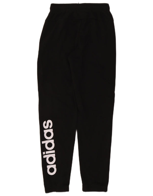 Adidas Pantalon de survêtement graphique pour homme en coton noir Taille S