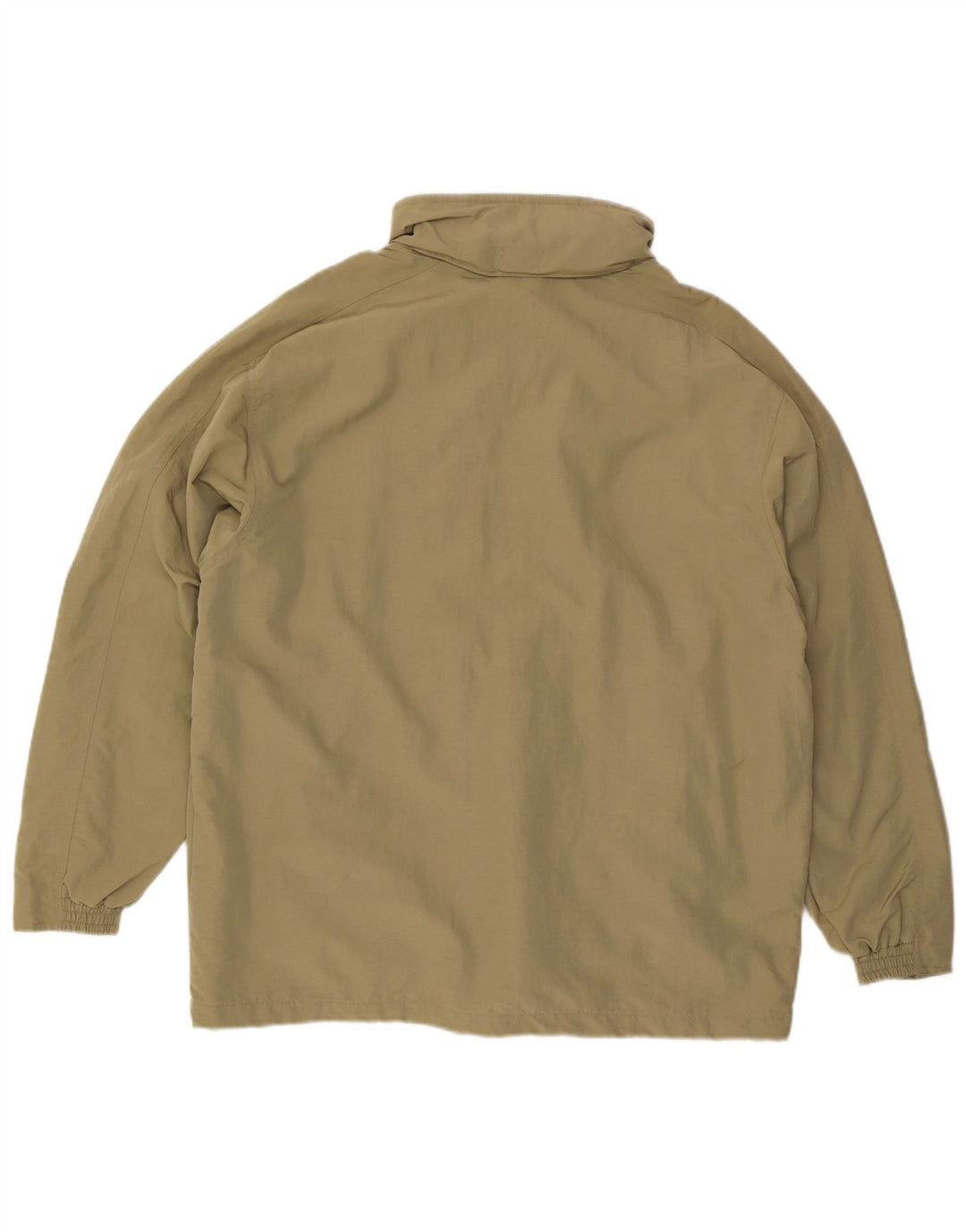 Diadora Veste de pluie à capuche pour homme UK 40 Large Kaki Polyamide