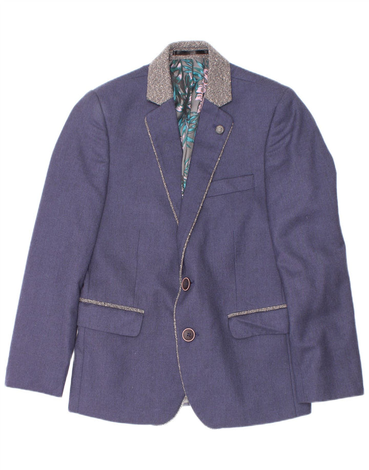 JP 1880 Veste Blazer 2 Boutons Garçon 4-5 ans Bleu Marine Polyester