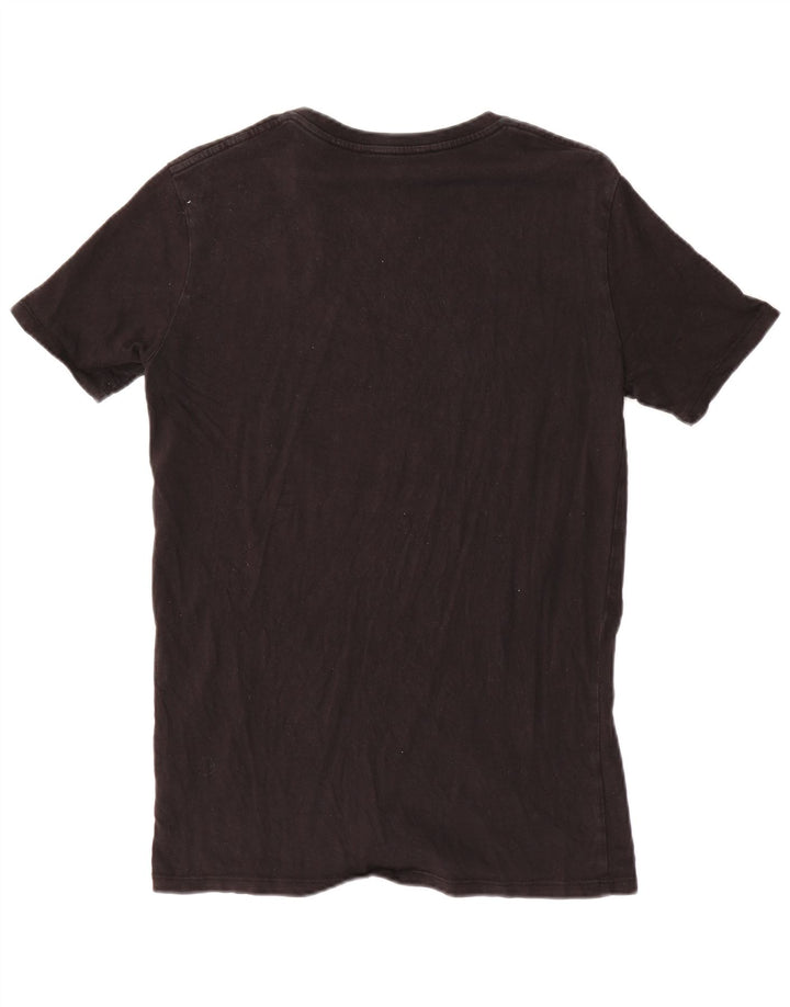 True Religion T-shirt graphique pour homme Petit haut en coton noir