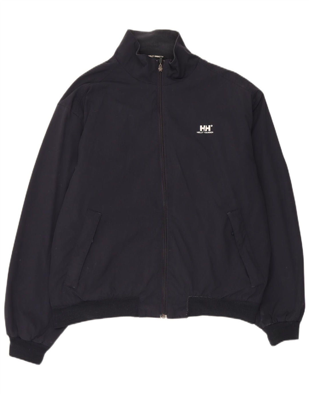Helly Hansen Veste Bomber Homme UK 40 Large Bleu Marine Nylon