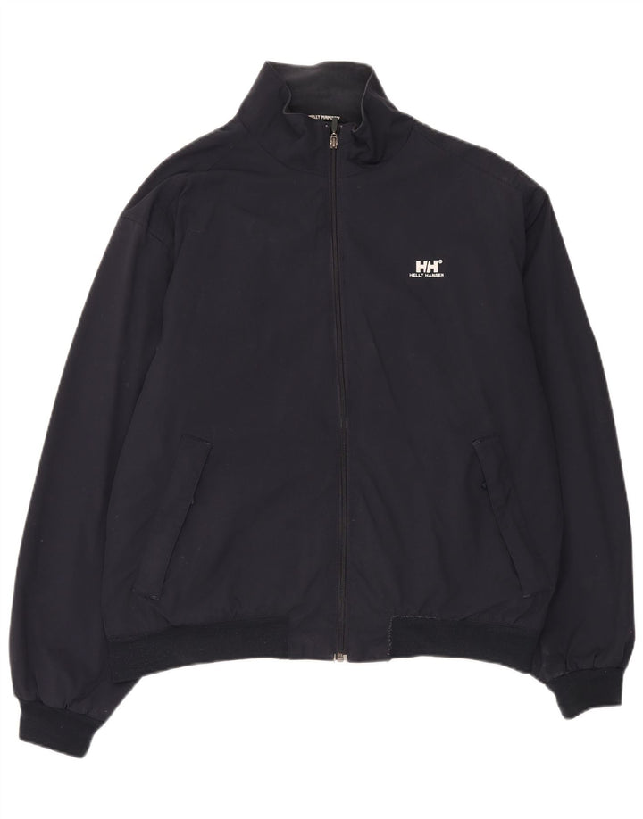 Helly Hansen Veste Bomber Homme UK 40 Large Bleu Marine Nylon