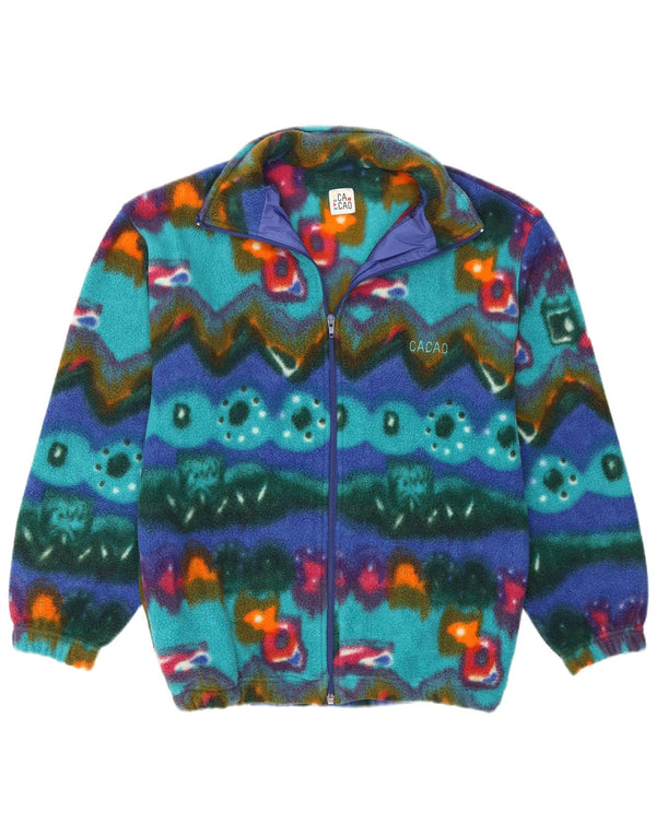 Veste Polaire Homme Cacao IT 46 Petit Polyester Géométrique Multicolore