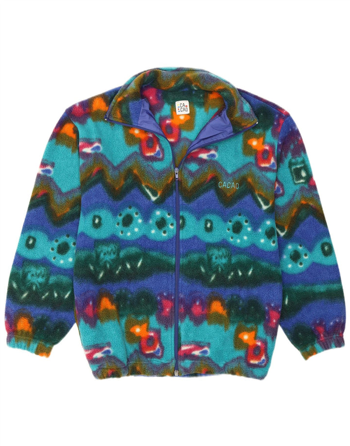 Veste Polaire Homme Cacao IT 46 Petit Polyester Géométrique Multicolore