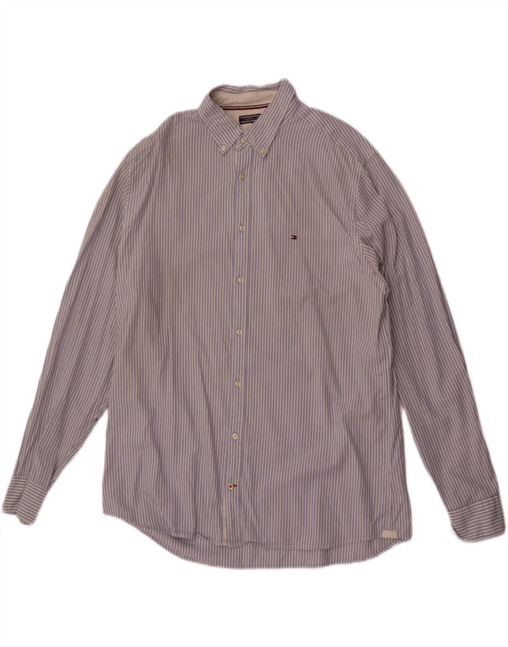 Tommy Hilfiger Chemise Homme Large Bleu Rayé