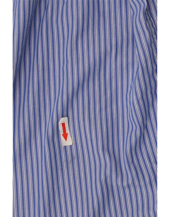 Chaps Chemise Homme Easy Care XL Bleu Rayé Coton