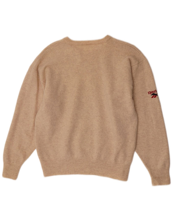 Reebok Pull Liverpool Regular Fit Col Bateau Homme Beige XL