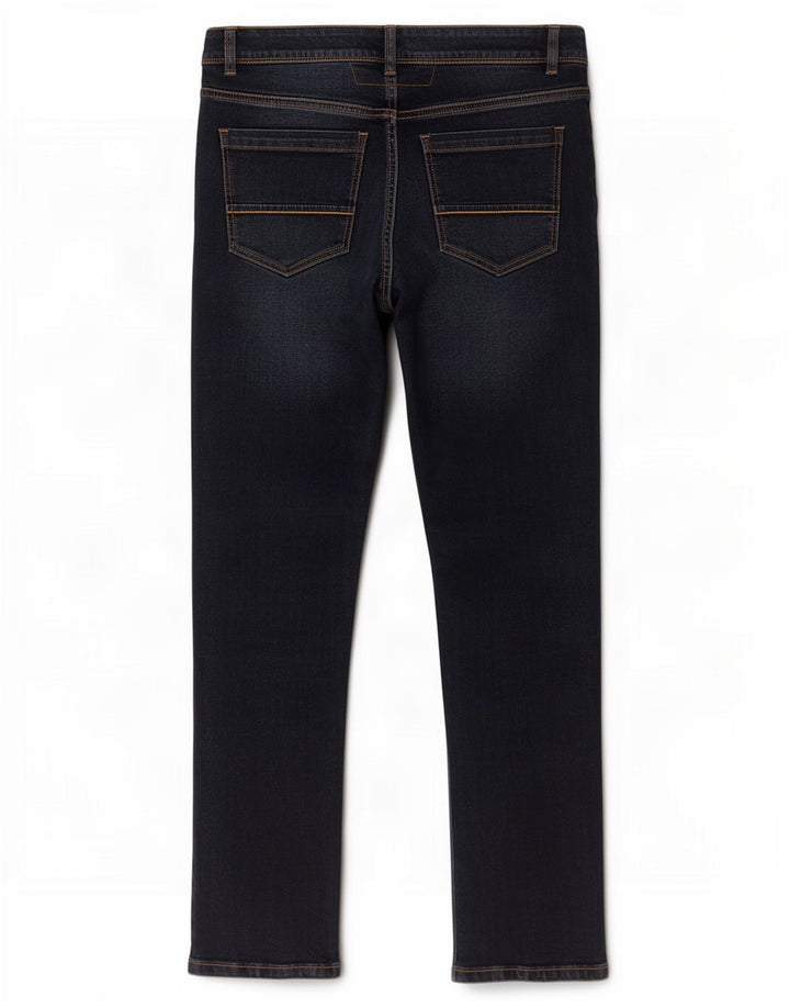 Dack's Jean Slim Homme IT 46 Small W30 L29 Bleu Marine Coton