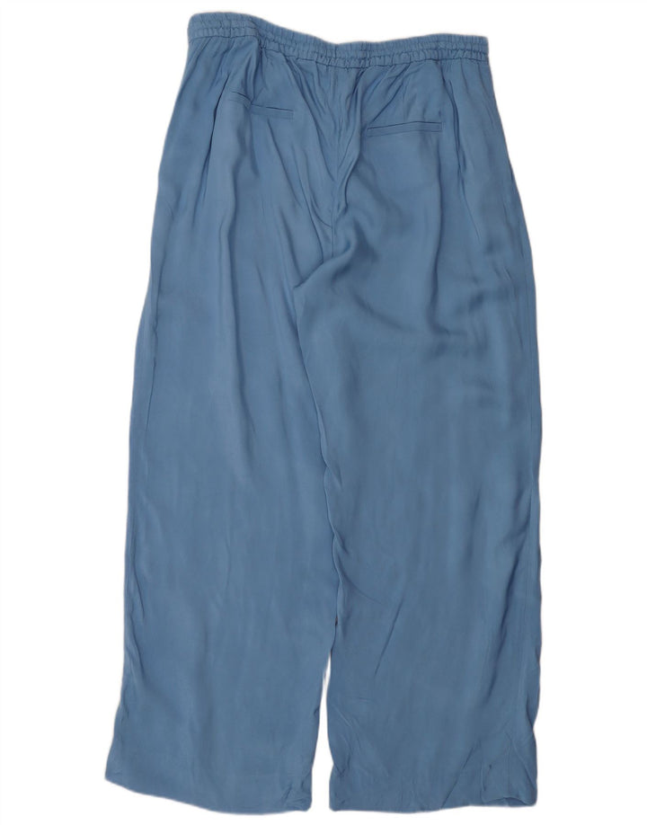 Zara Ensemble 2 pièces pour femme UK 20 2XL W40 L31 Bleu Viscose