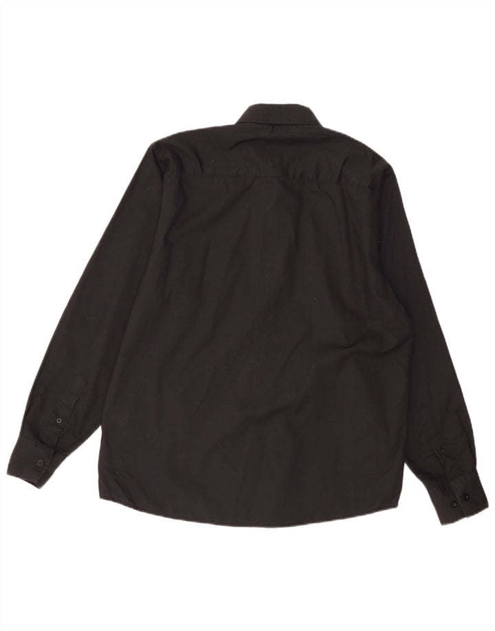 Pierre Cardin Chemise Homme Moyen Noir Polyester