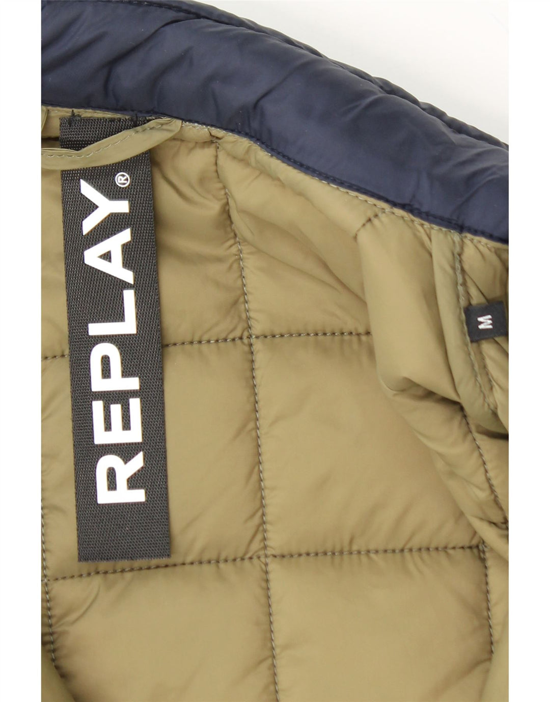 REPLAY Gilet Matelassé Garçon 11-12 ans Bleu Marine Moyen