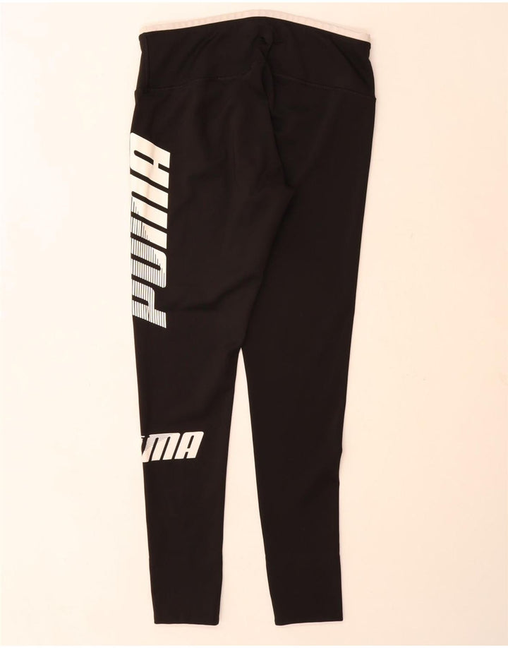 Puma Legging graphique pour femme UK 18 XL Noir Polyester