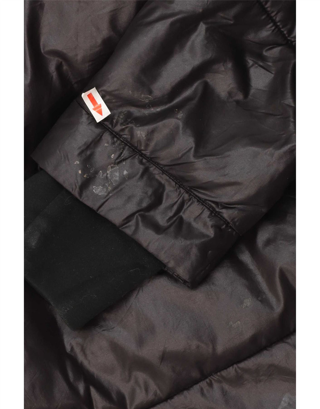 Michael Kors Veste matelassée à capuche pour homme UK 38 Medium Noir Polyester