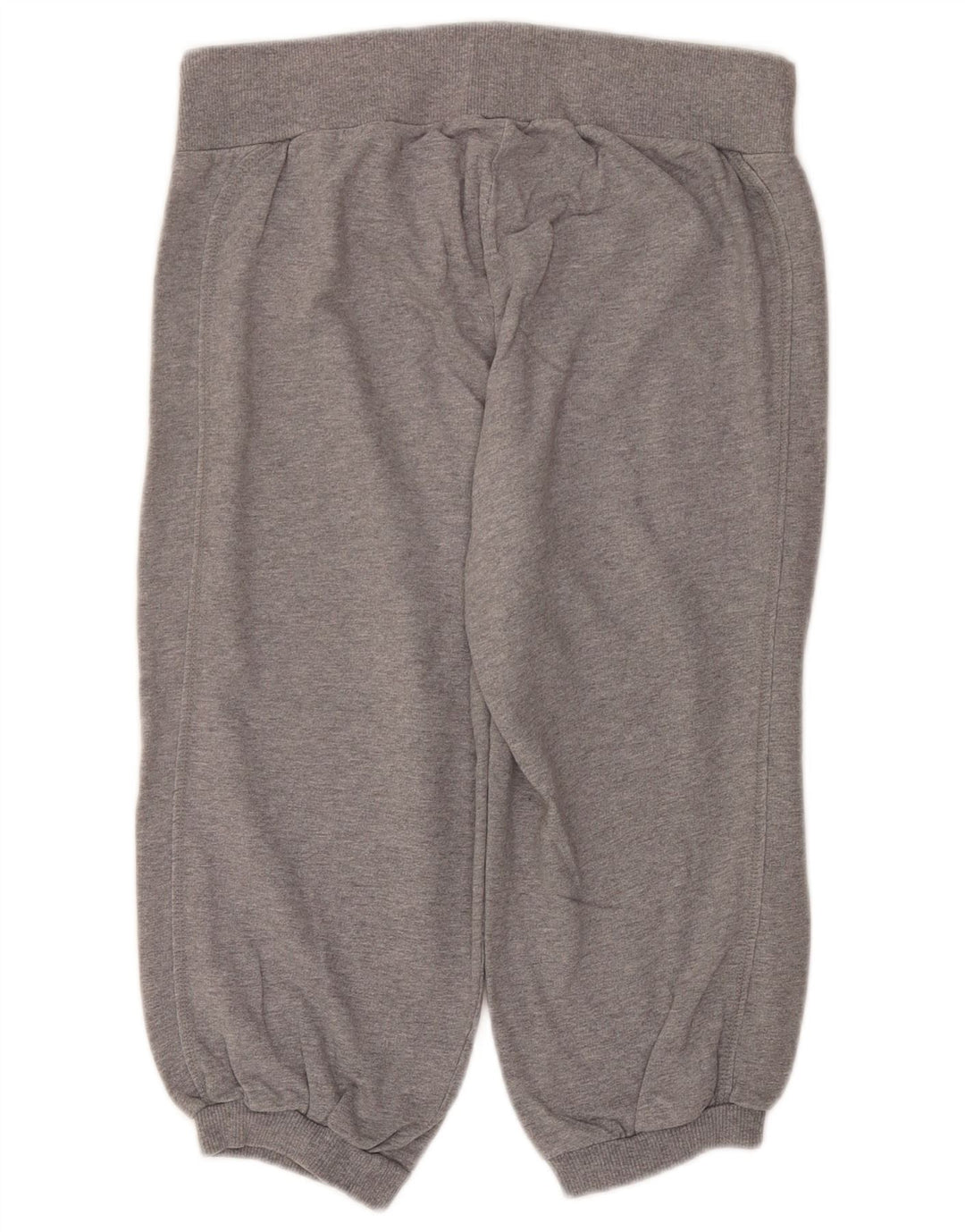 PUMA Pantalon de survêtement Capri pour femme UK 14 Large Gris Coton