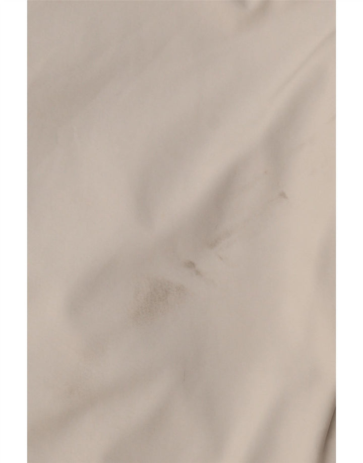 Superdry Veste coupe-vent surdimensionnée à capuche pour femme UK 10 Small Blanc