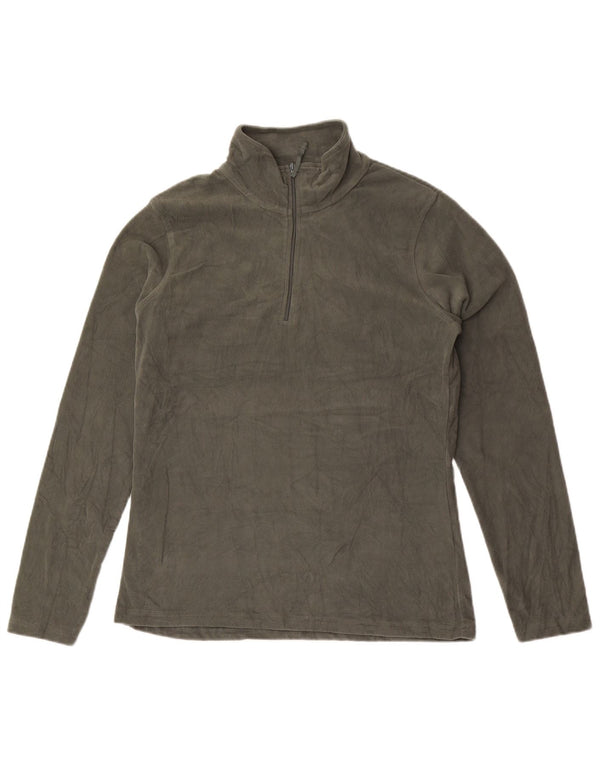 Mountain Warehouse Pull polaire à col zippé pour femme UK 14 Vert moyen