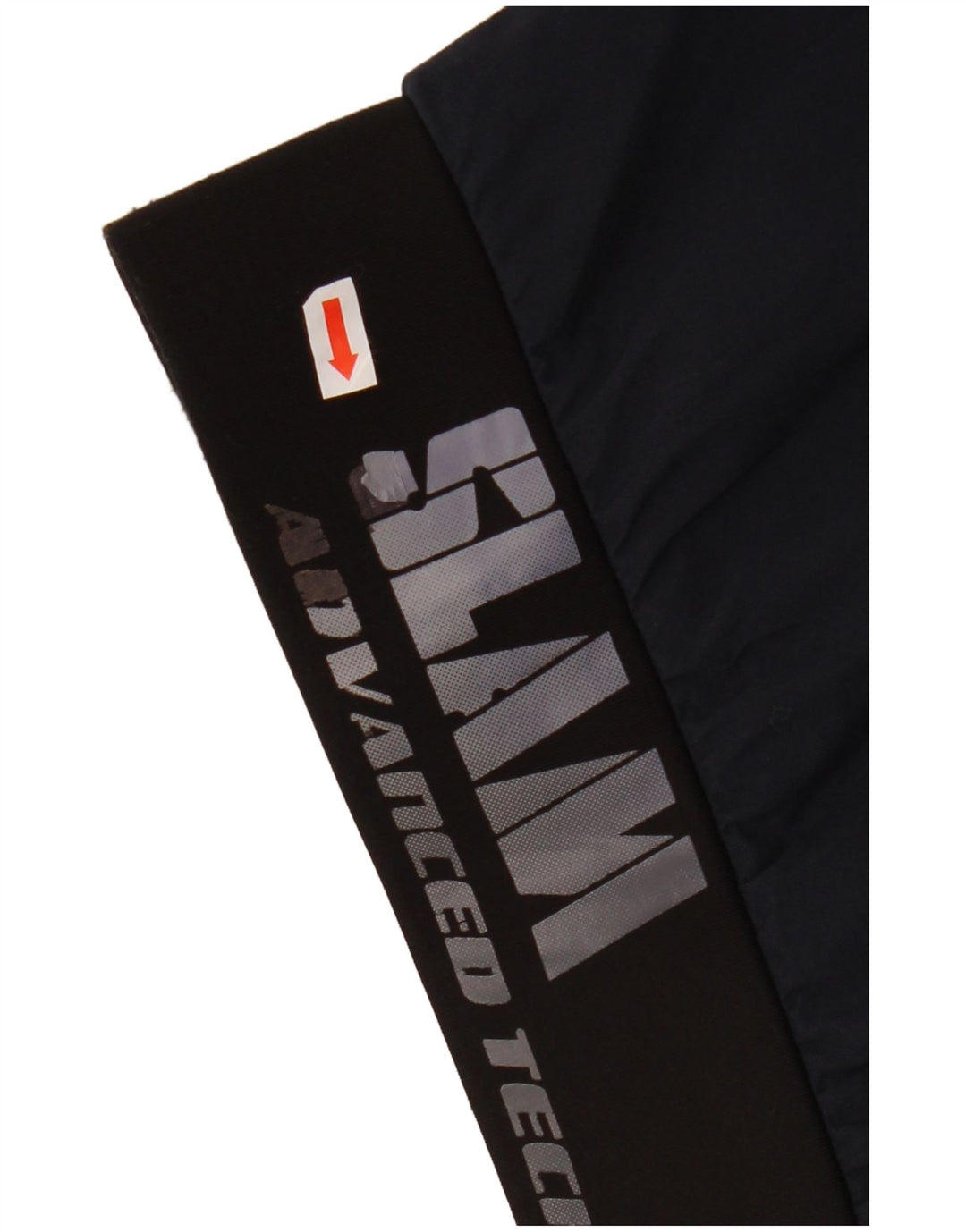 SLAM Veste Bomber Graphique Homme UK 40 Large Bleu Marine Polyester