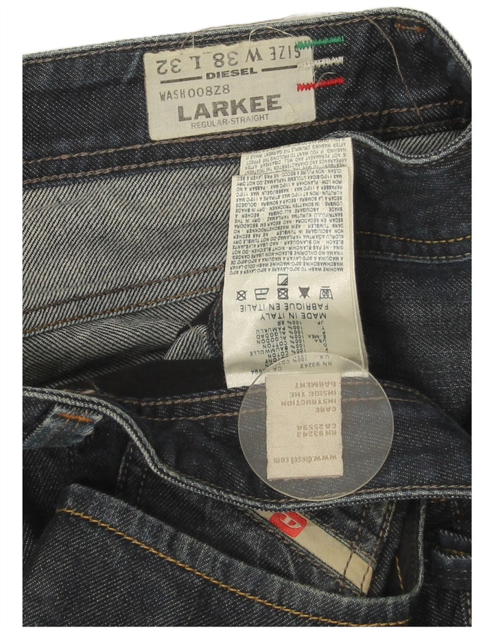 Diesel Jean Larkee Regular Droit Homme W38 L32 Bleu Coton