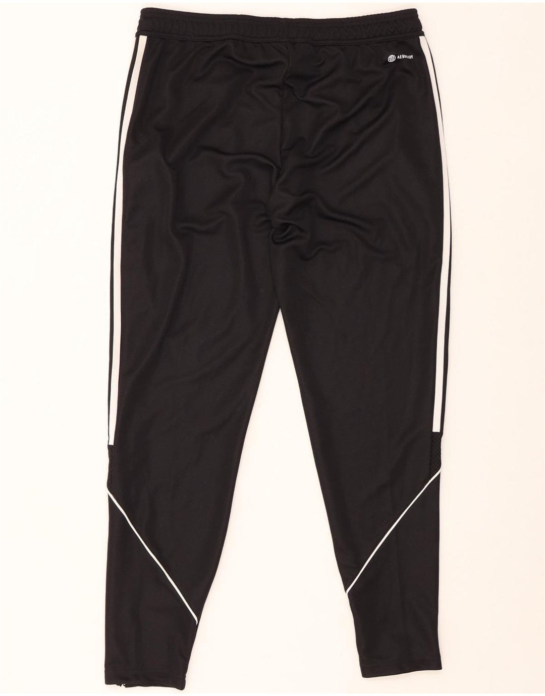 ADIDAS Pantalon de survêtement Aeroready pour femme UK 16/18 Large Noir Polyester