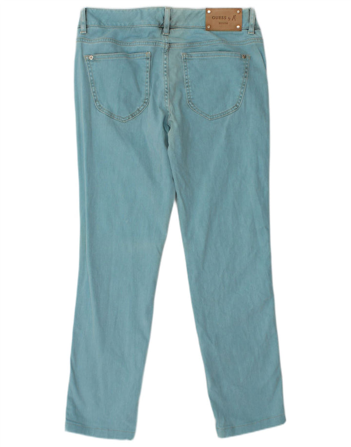 GUESS BY MARCIANO Jean Slim Coupe Regular Femme W31 L27 Bleu Coton