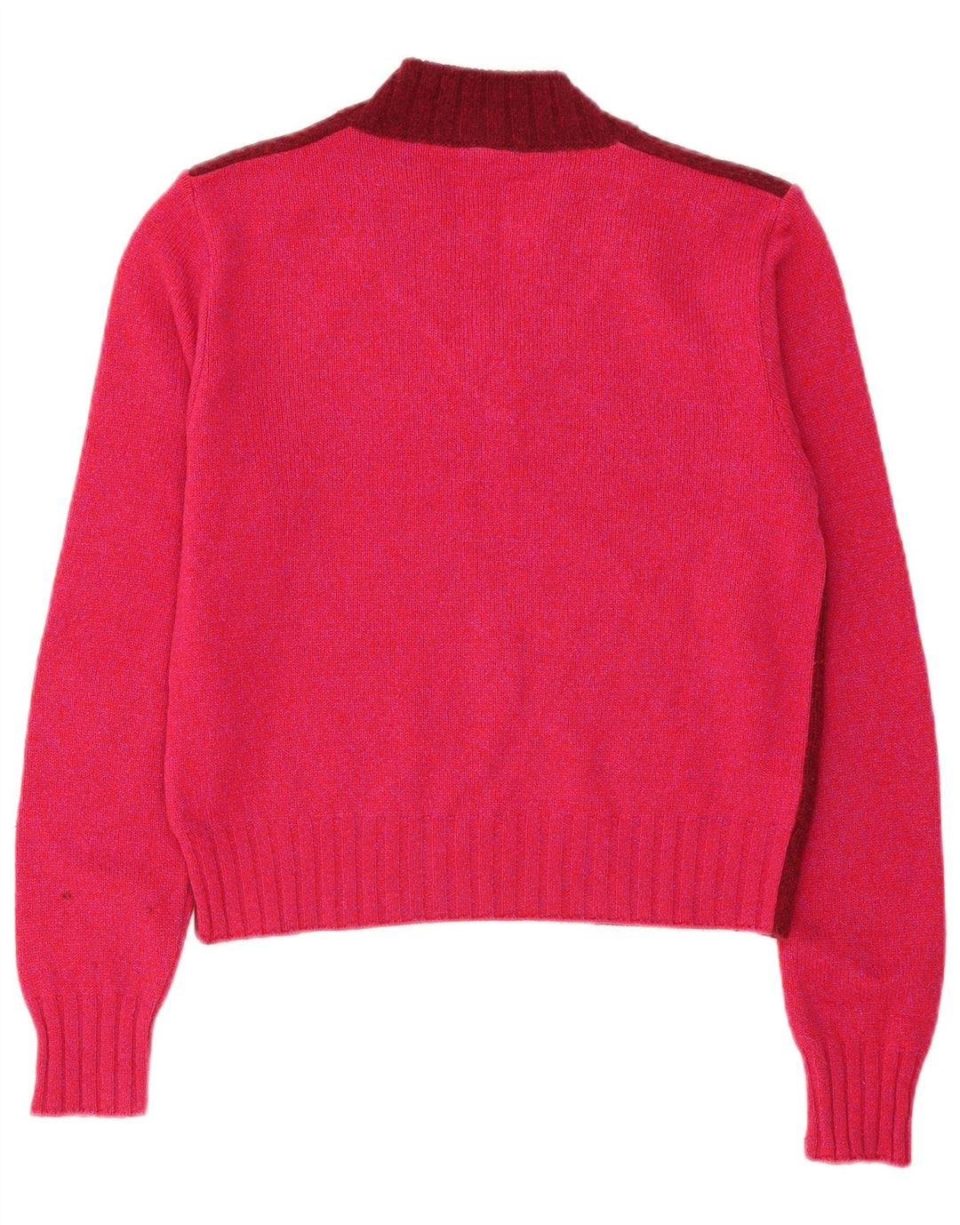 Dolce & Gabbana Pull col en V pour femme IT 44 Bordeaux moyen