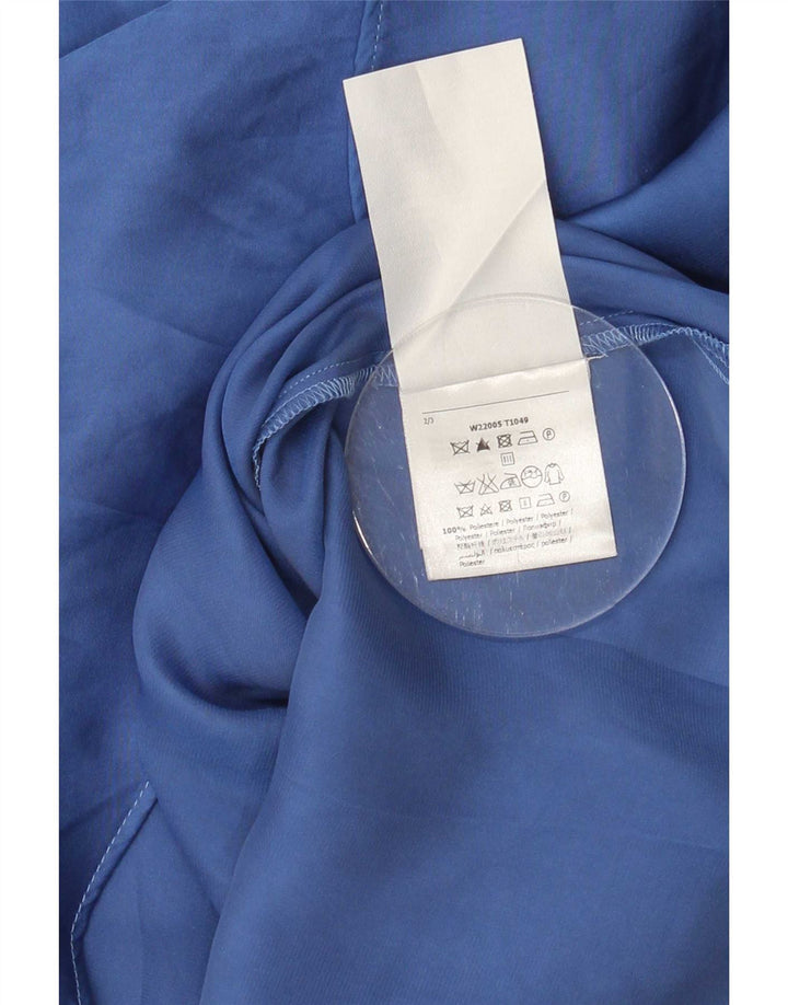 Liu Jo Haut asymétrique femme IT 42 Bleu moyen Polyester