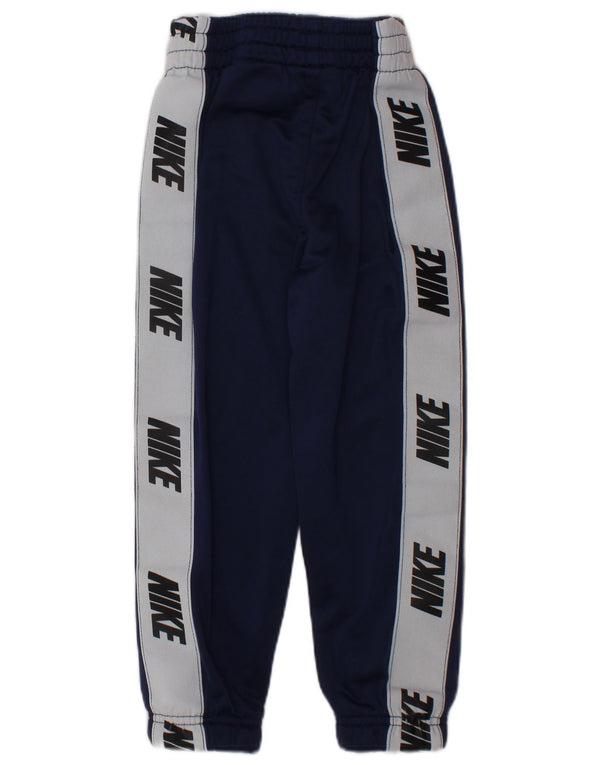NIKE Pantalon de survêtement pour garçon 2-3 ans Bleu marine Colourblock