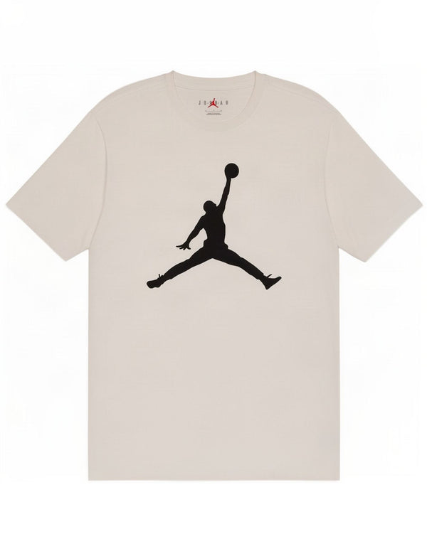 Jordan T-shirt graphique pour homme en coton blanc moyen