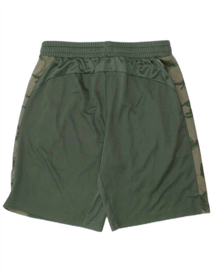 ADIDAS Short de sport Aeroready Garçon 11-12 ans Vert Camouflage Polyester