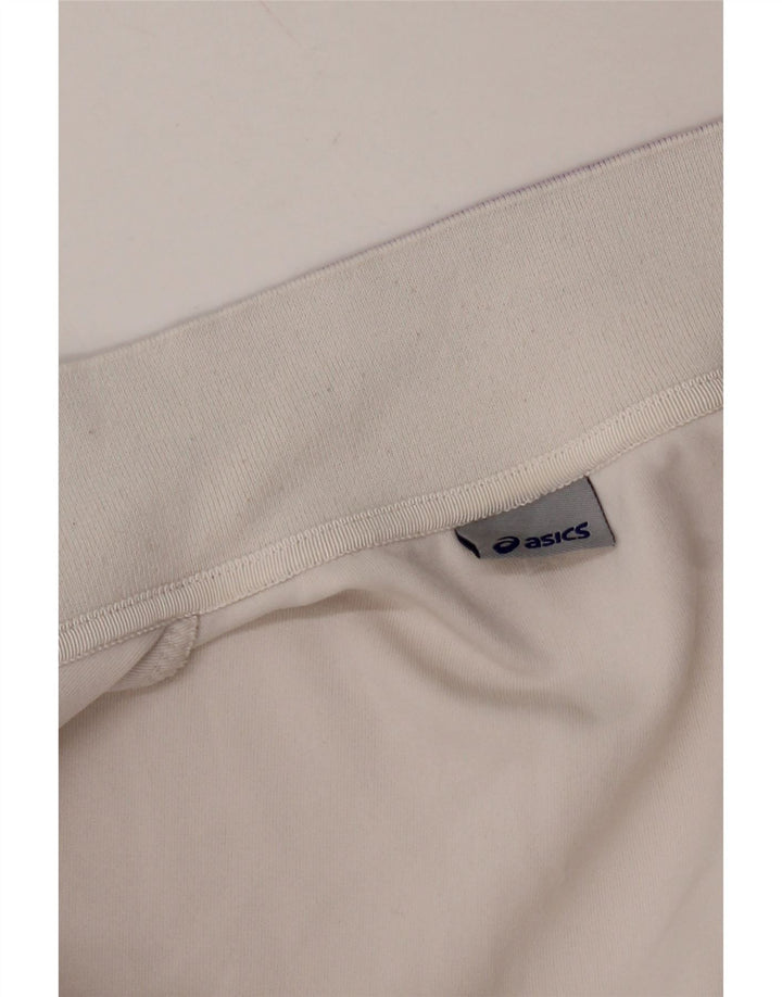 ASICS Veste de survêtement pour femme UK 14 Medium White Colourblock