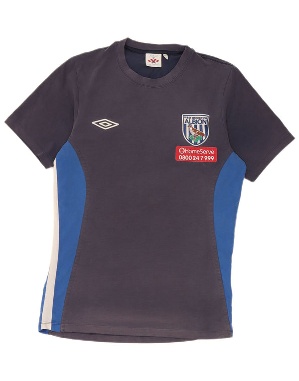 Umbro West Bromwich Albion F.C. T-Shirt Graphique Haut Petit Bleu Marine