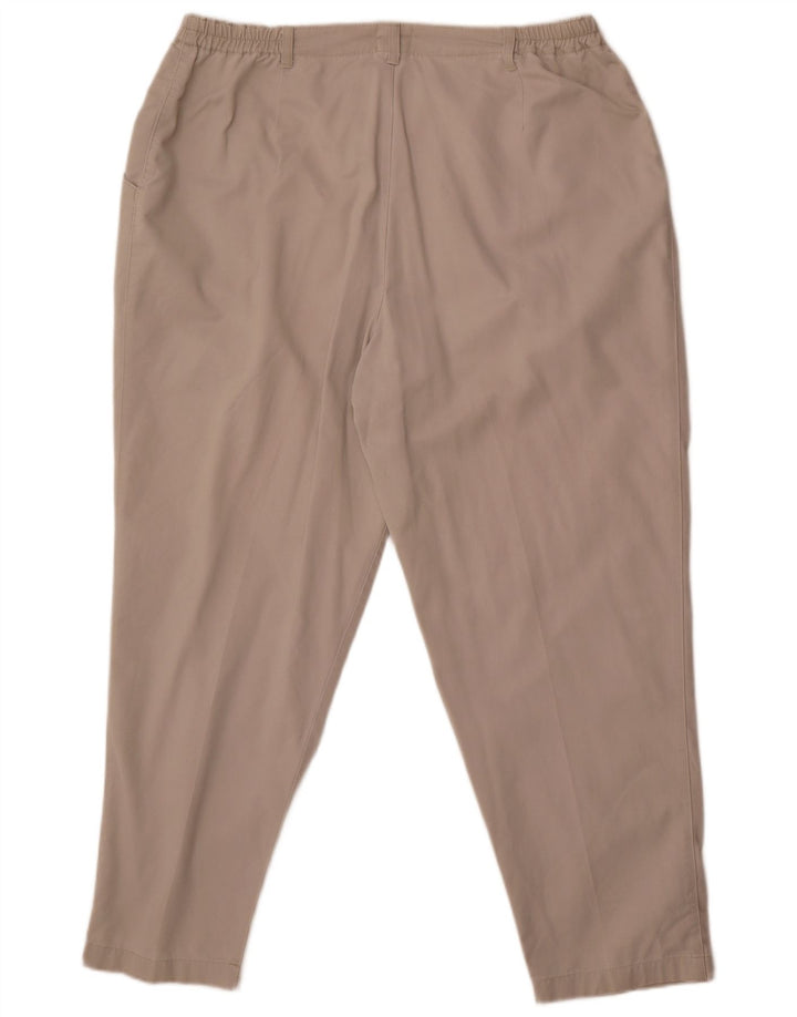 Lee Pantalon chino à chevilles pour femme US 20 3XL W40 L28 Beige