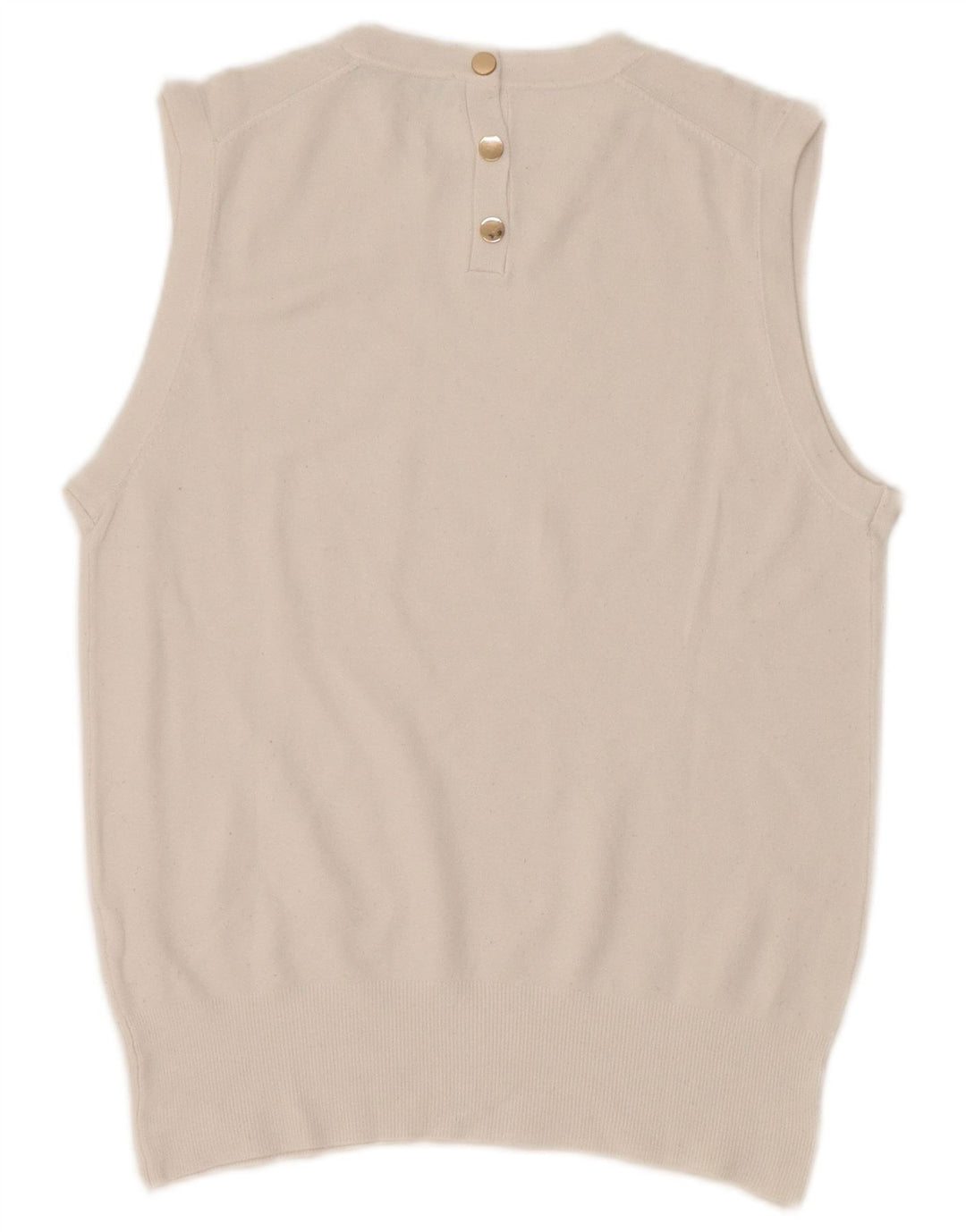 Zara Femme Débardeur UK 12 Medium Blanc