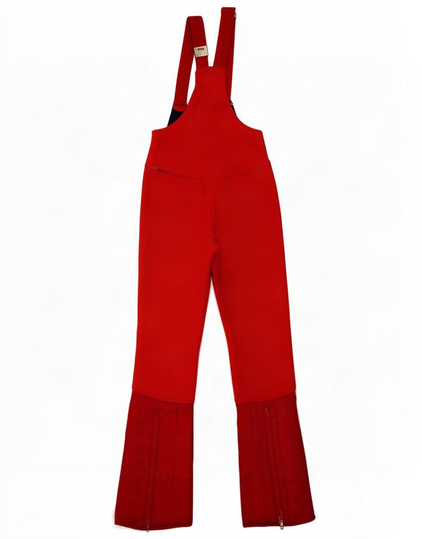 Fila Pantalon de Ski Salopette Femme UK 12 Rouge Moyen