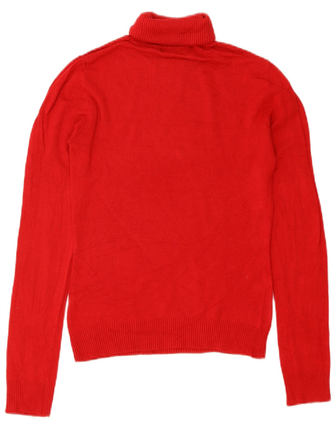 Zara Pull col roulé pour femme UK 10 Petit Rouge