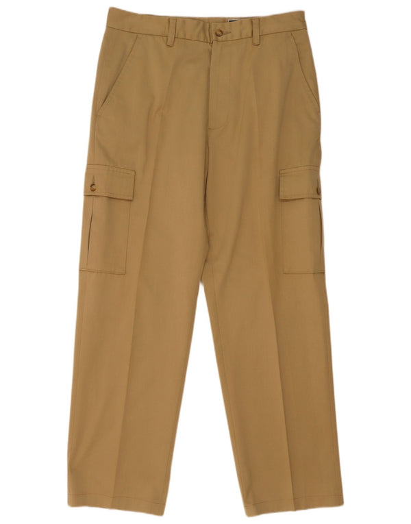Carrera Pantalon Cargo Droit Homme IT 50 W32 L31 Beige Coton