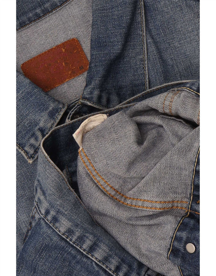 Nike Veste en jean pour femme UK 14 Bleu moyen Coton