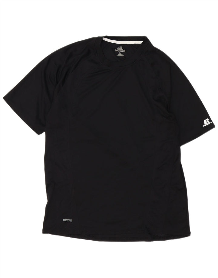 RUSSELL ATHLETIC T-Shirt Homme Haut Noir Moyen Polyester