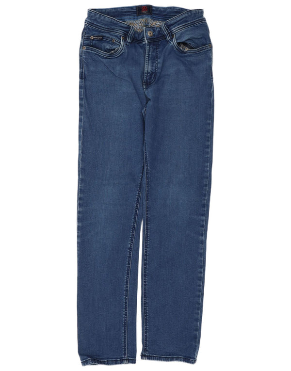 Jean Slim Coupe Moderne Femme Andre W32 L29 Coton Bleu