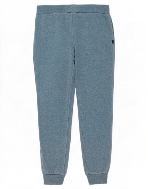 Superdry Pantalon de survêtement pour femme Joggers UK 16 Large W32 L28 Bleu Coton