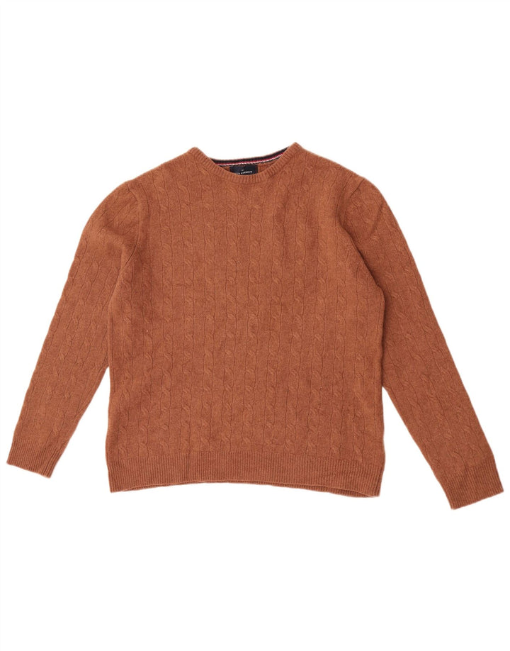 Marks & Spencer Pull à col rond pour garçon 12-13 ans Marron