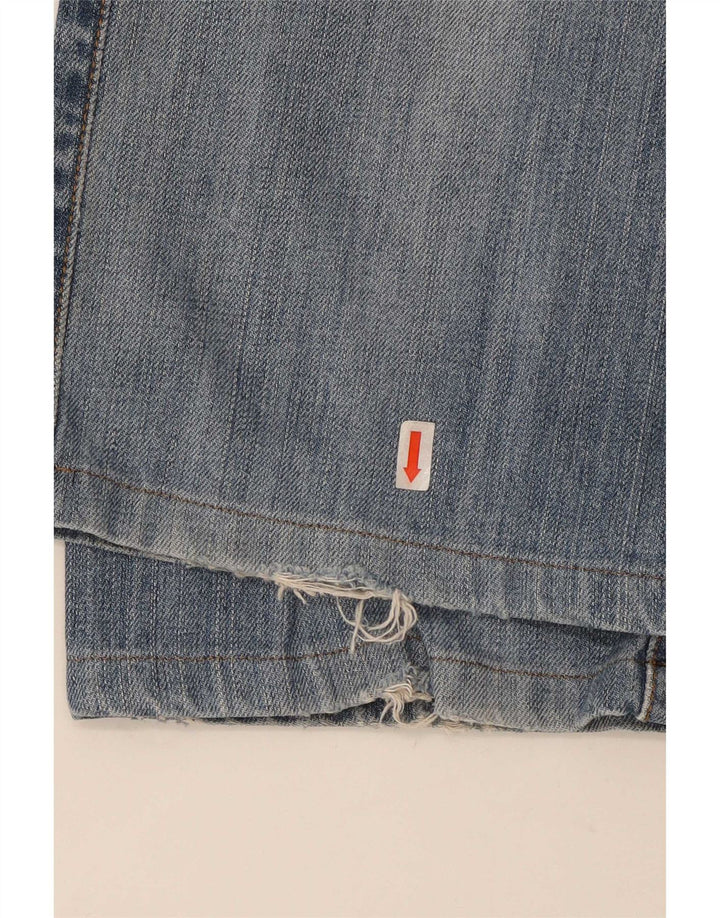 Levi's Jean Droit 501 Vieilli Homme W30 L29 Bleu Coton