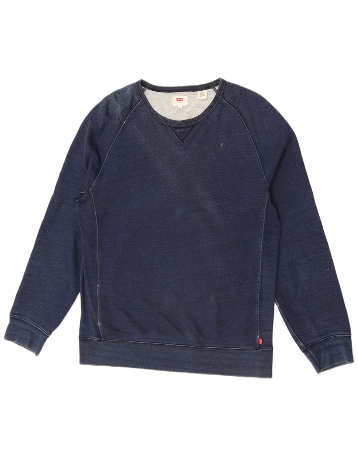 Levi's Sweat-Shirt Homme Bleu Marine Moyen