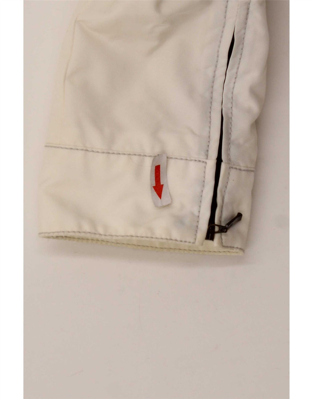 Refrigiwear Veste de pluie à capuche courte pour femme UK 12 Polyamide blanc moyen