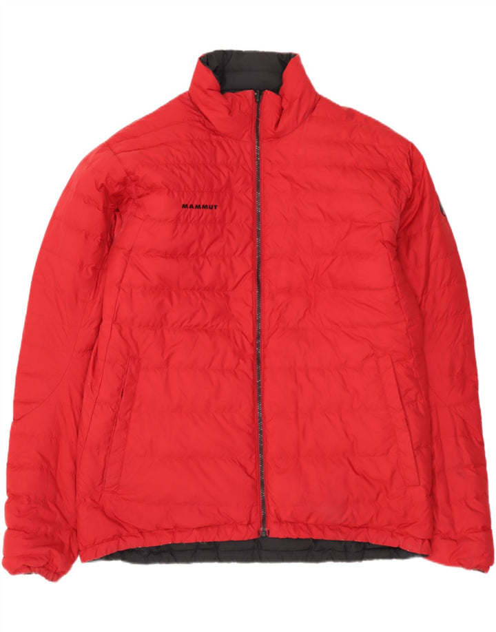 Mammut Veste matelassée réversible pour homme UK 40 Large Noir Polyester