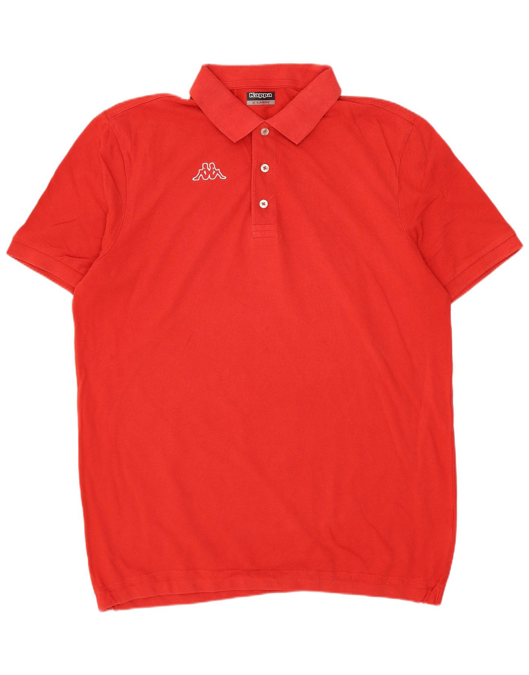 Kappa Polo Homme XL Rouge