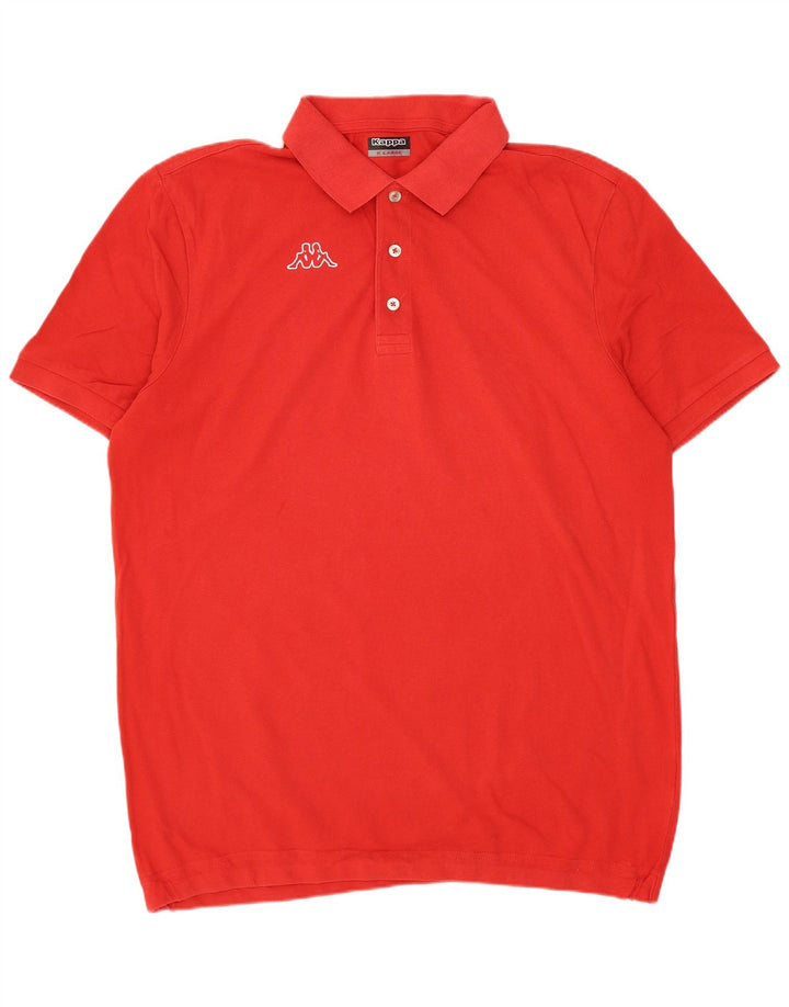 Kappa Polo Homme XL Rouge
